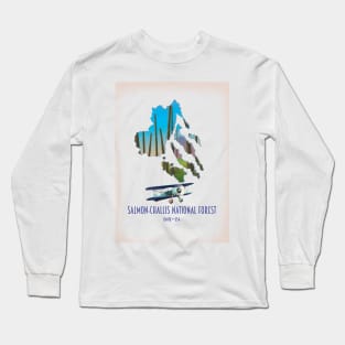 Salmon-Challis National Forest Idaho USA Long Sleeve T-Shirt